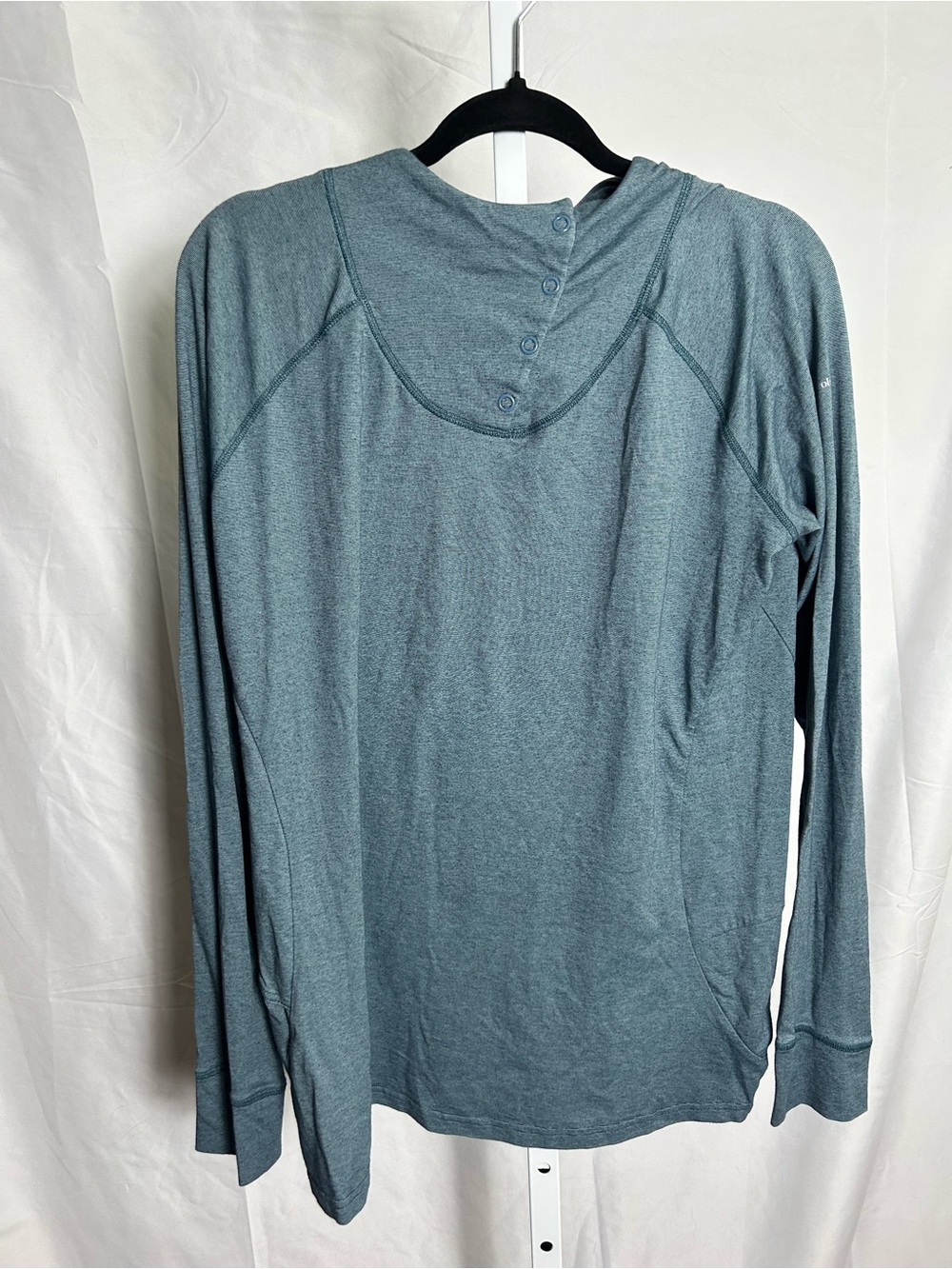 Columbia Long-Sleeve Henley — Slate Blue-Grey